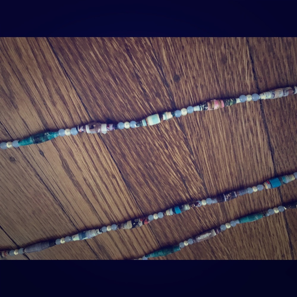 Hand made bead necklaces